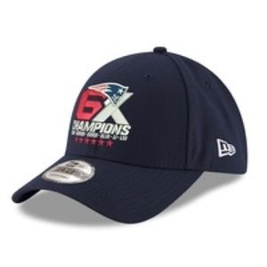 patriots 6x champions hat